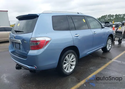 2008 Toyota Highlander Hybrid Limited из США, поврежденный, VIN JTEEW44A382010905
